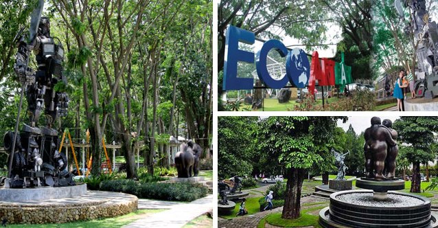 Objek Wisata Taman Patung &amp; Taman Bambu Ecoartpark Sentul, 1. Little Venice, 2. The Jungle Water Adventure, 3. Taman Sakura, 4. Taman Safari, 5. Wana Wisata Penangkaran Rusa Giri, 6. Taman Buah Mekarsari, 7. De Ranch Cisarua, 8. Kampung Budaya Sindangbarang, 9. Melrimba Garden, 10. Kuntum Farm Field, 11. Taman Budaya Sentul, 12. Taman Wisata Matahari, 13. Marcopolo Water Adventure, 14. Museum Zoologi Bogor, 15. Tirta Sanita Ciseeng, 16. Situ Gede, 17. Agro Gunung Mas, 18. Air Terjun Bidadari, 19. Taman Riung Gunung, 20. Istana Bogor, 21. Kebun Raya Bogor, 22. Cimory Dairyland Puncak, 23. The Farm Pancawati, 24. Devoyage, 25.  Jungleland Adventure Theme Park, 26. Water Joy Waterpark, 27. Cimory Riverside, 28. Rumah Air Resto, 29. Cibalung Happy Land, 30. EcoArtPark Sentul, 31. Water Park SKI, 32. Water Kingdom Mekarsari