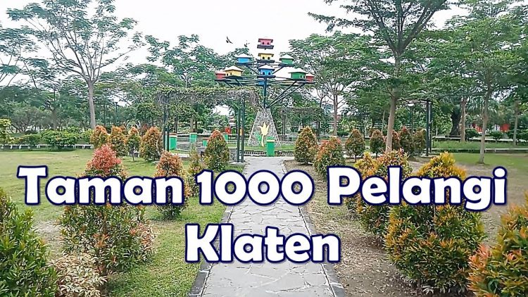 Taman 1000 Pelangi via Youtube, 1. Tempat Wisata Sejarah Candi Prambanan Klaten, 2. Tempat Wisata Air Umbul Ponggok Klaten, 3. Obyek Wisata Mata Air Cokro Tulung Klaten, 4. River Boarding di Kali Pusur Klaten, 5. Obyek Wisata Air Umbul Jolotundo Klaten, 6. Obyek Wisata Air Lepen Kencana Klaten, 7. Objek Wisata Air Umbul Kapilaler Klaten, 8. Wahana Liburan Galuh Tirto Nirmolo Klaten, 9. Tempat Wisata Kuliner Warung Apung Rowo Jombor Klaten, 10. Tempat Wisata Sejarah Candi Merak Klaten, 11. Wisata Museum Gula Gondang Winangoen Klaten, 12. Wisata Budaya Perajin tanduk kerbau Keprabon Klaten, 13. Tempat Wisata Alam Puncak Clongop Klaten, 14. Tempat Wisata Sejarah Candi Lumbung Klaten, 15. Tempat Wisata Sejarah Candi Sewu Klaten, 16. Ziarah ke Makam Sunan Pandanaran Klaten, 17. Candi Plaosan, 18. Taman Lampion Klaten, 19. Deles Indah, 20. Pemandian Lumban Tirto, 21. Umbul Manten, 22. Candi Sojiwan, 23. Umbul Tirto Mulyono dan Tirto Mulyani, 24. Hutan Kota Gergunung, 25. Candi Bubrah, 26. Candi Gana, 27. Kebun Rambutan Desa Tulung, 28. Bukit Sidoguro, 29. Bukit Petung, 30. Taman 1000 Pelangi, 31. Gunung Watu Prahu, 32. Agrowisata Bonsai, 33. Taman Kamboja Klaten, 34. Umbul Nilo, 35. Umbul Gedaren, 36. Embung Tirto Mulyo, 37. Curug Indah Tegalrejo, 38. Sendang Gemuling, 39. Wisata Kali Talang, 40. Taman Bunga Kebon Asri, 41. Bukit Cinta Klaten