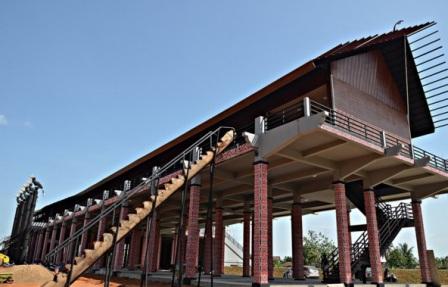 Tempat Wisata Budaya rumah adat Balikpapan