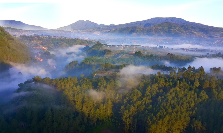 Tebing Keraton via Rhomandeef, 1. Mari mulai dari atraksi wisata populer di Bandung yang bisa kalian jajal dengan harga minimalis, bahkan ada yang gratis lho! Misalnya saja aneka taman tematiknya yang keren, 2. Dengan 10 ribu rupiah, kalian bisa mengelilingi kota Bandung sambil bergaya keren di atas Bus Bandros, 3. Salurkan hasratmu jadi koboi dengan naik kuda. Harganya mulai dari 5 ribuan saja lho, 4. Ingin tahu seperti apa suasana pasar terapung? Nggak usah jauh-jauh ke Thailand karena di Bandung pun ada Floating Market, 5. Terkadang, wisata murah bisa begitu dekat dengan bintang. Nggak percaya? Mampir saja ke Observatorium Bosscha yang ada di bilangan Lembang untuk membuktikannya, 6. Walau bukan obyek wisata mayor, Cagar Alam Junghuhn layak untuk dikunjungi oleh kalian yang menghargai jasa para pahlawan, 7. Air terjun Maribaya selalu menjadi favorit bagi mereka yang mencintai suasana alam dengan budget yang ekonomis, 8. Dan, dari Maribaya, kalian bisa langsung menuju Taman Hutan Raya Juanda. Harga tiketnya sama ekonomisnya lho, 9. Untuk melengkapi kunjungan di Taman Hutan Raya Juanda, sekalian saja mampir ke tempat selfie paling populer di Bandung, yaitu Tebing Keraton, 10. Menikmati sejuknya udara Bandung bisa kalian lakukan sambil mengenal ragam fauna di Kebun Binatang Bandung, 11. Area Bandung Selatan juga punya banyak obyek wisata yang menyayangi kantong kalian. Misalnya saja wisata Kawah Putih-nya yang super populer itu, 12. Untuk kalian para pecinta wisata alam dan pengagum nilai-nilai romantisme, Situ Patenggang menjadi tempat yang wajib kalian sambangi di Bandung, 13. Mampirlah ke Pemandian Air Panas Cibolang yang akan menghangatkan tubuh kalian dari gigitan udara dingin di Ciwidey, 14. Cibolang bukan satu-satunya tempat yang dapat menghangatkan tubuh kalian saat dingin. Kunjungi saja Taman Wisata Alam Cimanggu yang juga menawarkan kolam pemandian air panas alami, 15. Atau, mampirlah ke pemandian Air Panas Alami Walini/Rancawalini juga populer di wilayah Ciwidey. Kalian dapat menikmati suasana berendam air panas di tengah perkebunan teh, 16. Wisata di Ciwidey akan semakin lengkap jika kalian berjalan-jalan di tengah Perkebunan Teh Rancabali. Pemandangannya yang indah akan membuat siapapun mendadak suka mengambil foto, 17. Untuk menutup wisata hemat di Bandung, mampirlah ke Pasar Gedebage untuk belanja pakaian second berkualitas bagus. Harganya? Murah meriah!, 18. Balitsa Lembang yang Instagramable, 19. Keindahan Babakan Siliwangi yang bikin mata terpana, 20. Mengintip Dinosaurus di Museum Geologi, 21. Kawah Rengganis yang begitu eksotis, 22. Epic Sunrise di Venue Gantole Cililin, 23. Menikmati pesona alam hijau di Bukit Teletubies, 24. Menikmati pesona alam hijau khas bebukitan di Bukit Jamur, 25. Pesona Curug Bellarosa yang bikin pikiran adem, 26. Epiknya pemandangan di Gunung Nini Pangalengan