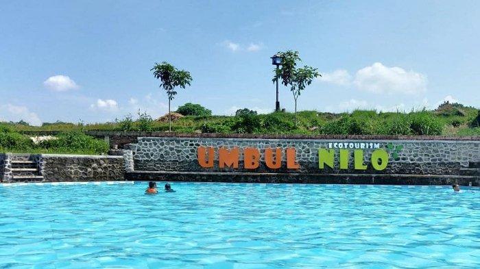 Umbul Nilo via Tribunnews Wiki, 1. Tempat Wisata Sejarah Candi Prambanan Klaten, 2. Tempat Wisata Air Umbul Ponggok Klaten, 3. Obyek Wisata Mata Air Cokro Tulung Klaten, 4. River Boarding di Kali Pusur Klaten, 5. Obyek Wisata Air Umbul Jolotundo Klaten, 6. Obyek Wisata Air Lepen Kencana Klaten, 7. Objek Wisata Air Umbul Kapilaler Klaten, 8. Wahana Liburan Galuh Tirto Nirmolo Klaten, 9. Tempat Wisata Kuliner Warung Apung Rowo Jombor Klaten, 10. Tempat Wisata Sejarah Candi Merak Klaten, 11. Wisata Museum Gula Gondang Winangoen Klaten, 12. Wisata Budaya Perajin tanduk kerbau Keprabon Klaten, 13. Tempat Wisata Alam Puncak Clongop Klaten, 14. Tempat Wisata Sejarah Candi Lumbung Klaten, 15. Tempat Wisata Sejarah Candi Sewu Klaten, 16. Ziarah ke Makam Sunan Pandanaran Klaten, 17. Candi Plaosan, 18. Taman Lampion Klaten, 19. Deles Indah, 20. Pemandian Lumban Tirto, 21. Umbul Manten, 22. Candi Sojiwan, 23. Umbul Tirto Mulyono dan Tirto Mulyani, 24. Hutan Kota Gergunung, 25. Candi Bubrah, 26. Candi Gana, 27. Kebun Rambutan Desa Tulung, 28. Bukit Sidoguro, 29. Bukit Petung, 30. Taman 1000 Pelangi, 31. Gunung Watu Prahu, 32. Agrowisata Bonsai, 33. Taman Kamboja Klaten, 34. Umbul Nilo, 35. Umbul Gedaren, 36. Embung Tirto Mulyo, 37. Curug Indah Tegalrejo, 38. Sendang Gemuling, 39. Wisata Kali Talang, 40. Taman Bunga Kebon Asri, 41. Bukit Cinta Klaten