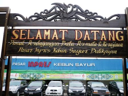 Wisata Belanja Pasar Kebun Sayur balikpapan