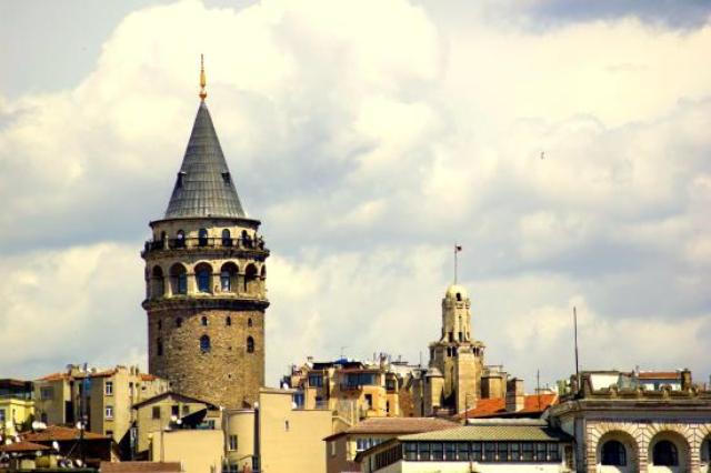 Galata Tower di Turki