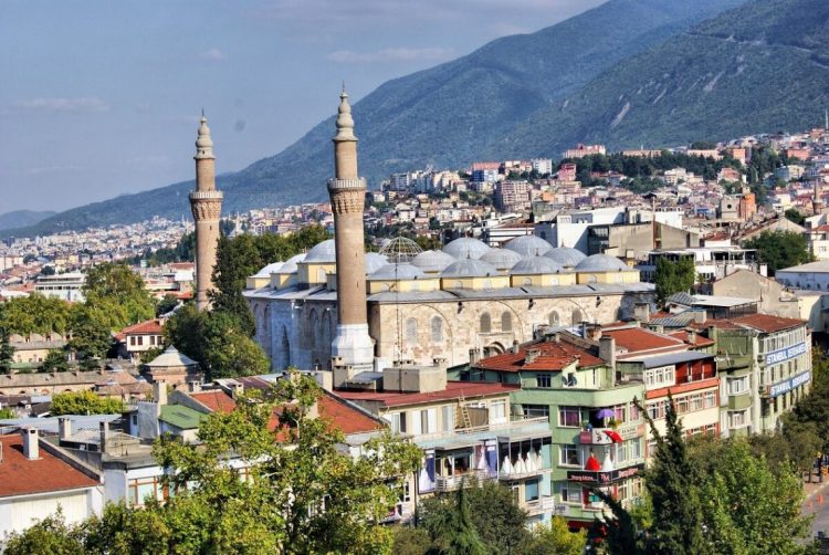 Grand Mosque of Bursa via Wikimedia