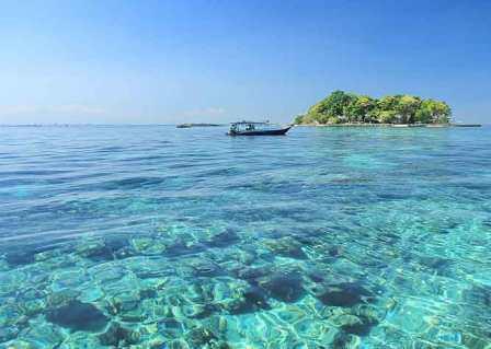 Tempat Wisata Bahari Pulau Samalona di Makassar