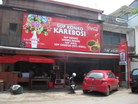 Tempat Wisata Kuliner Sop Konro Karebosi di Makassar