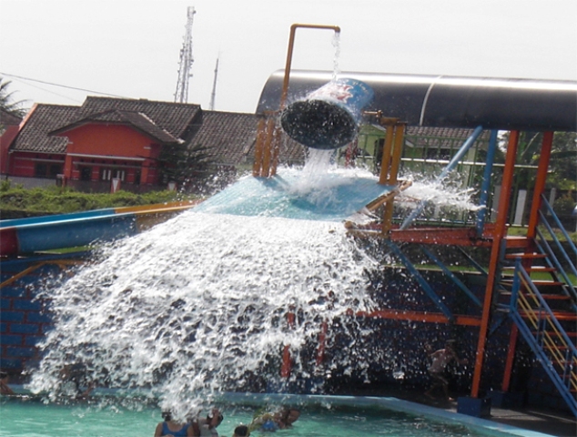 Tempat Wisata Keluarga Waterboom Maarif Garden - tempat wisata di Tasikmalaya