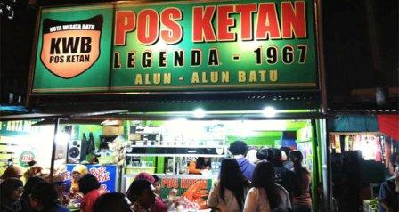 Kuliner Malam Pos Ketan Legenda 1967, 1. Bubur Ayam Agus, 2. Pecel Kawi, 3. Kuliner Malam Pos Ketan Legenda 1967, 4. Sate Landak Bu Ria, 5. Soto Geprak Mbah Djo, 6. Hot Cui Mie Gloria Malang, 7. Toko Oen, 8. Cafe Jagung Jaya Abadi, 9. Warung Ronde Titoni, 10. Depot Hok Lay, 11. Rumah Makan Cairo, 12. Putu Lanang Celaket, 13. Bakpao Boldy, 14. Mie Gajah Mada, 15. Rujak Cingur Bude Ruk, 16. Warung Lama Haji Ridwan, 17. Depot Tahu Lontong Lonceng, 18. Burger Buto, 19. Pia Mangkok Malang, 20. STMJ Glintung, 21. Mie Iblis Malang, 22. Surabi Gendut, 23. Gado-Gado Citra Kota Malang, 23. Bakso President, 24. Lesehan Pak H. SHOLEH, 25. Lesehan Yogyakarta Malang, 26. Taman Indie Resto Malang, 27. Amsterdam Garden Resto & Steak House Malang, 28. Malibu Steak ‘n’ Pizza Malang, 29. Padi Resto Galeri Malang, 30. Ikan Bakar 52 Malang, 31. Ikan Goreng Pangeran Muda Malang, 32. Ikan Bakar Cianjur ( IBC ), 33. Pondok Desa Kampung Telaga Malang, 34. Javanine Restaurant, 35. Rumah Makan Inggil, 36. Bakso Bakar Trowulan, 37. Depot Rawon Nguling, 38. WellDuck Bebek Goreng & Bakar, 39. Ayam Kremes Madura Potre Koneng, 40. Bakso Bakar Pahlawan Trip Malang, 41. Harmoni Resto Cafe Malang, 42. Baegopa Malang, 43. Pecel Pyuur (Brisam) Malang, 44. Mie Tomcat Malang, 45. Rawon Brintik, Warung Bu Napsiah Malang, 46. Noodle Inc Malang, 47. Bakso Kota Cak Man Malang, 48. Warung Spesial Sambal Malang, 49. Mie Jogging Malang, 50. Ayam Bakar Lientang Malang, 51. Dapur Resto Kota Malang, 52. Waroeng Bamboe Lesehan Sidomulyo, 53. Omah Kitir Cafe Factory, 54. Waroeng Lesehan Pring Pethuk, 53. Melati Restaurant, 54. Rumah Opa Kitchen And Lounge, 55. Rumah Coffee Loe Mien Toe, 56. Madam Wang Secret Garden, 57. Daerah Payung, 58. Rumah Sosis, 59. Jungle Fast Food Resto, 60. Ria Djenaka Batu, 61. Warung Sate Kelinci, 62. Warung Wareg, 63. Sate Hotplet, 64. Racel Risol, 65. Illy Cafe Lai Lai, 66. Ayam Pakuan, 67. Warung Mie Setan, 68. Orem-orem Khas Arema, 69. Surabi Imut, 70. Bakso Bakar Pak Man, 71. Cwie Mie Malang, 72. Sate dan Gule Kambing Haji Paino Bunul (Tahun 1973 – Sekarang), 73. Depot Soto Lombok (Tahun 1955 – Sekarang), 74. Soto Daging Pak Markeso (Tahun 1950 – Sekarang), 75. Soto Daging Rahayu (sejak 1928), 76. Warung Bu Haji AREMA