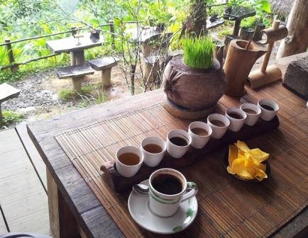 Wisata Kopi Bali, 1. Monkey Forest, 2. Istana Ubud, 3. Desa Visesa Ubud, 4. Pasar Seni Ubud, 5. Puri Saren Agung Ubud, 6. Goa Gajah (Elephant Cave), 7. Agung Rai Museum of Art (ARMA) Ubud, 8. Pura Taman Kemuda Saraswati, 9. Ayung Rafting, 10. Alas Harum Bali, 11. Tari Legong Mahabharata Di Puri Ubud, 12. Air Terjun Tegenungan, 13. Campuhan Ridge Walk, 14. Gunung Kawi Ubud, 15. Pura Kehen Ubud, 16. Tirta Empul Ubud, 17. Ubud me Sari Luwak Coffee, 18. Resto Bebek Bengil Ubud, 19. Bali Bird &amp; Reptile Park, 20. Museum Antonio Blanco Ubud, 21. Museum Rudana Ubud, 22. Nyuh Kuning Village, 23. Mason Elephant Park &amp; Lodge, 24. Museum Puri Lukisan Ubud, Museum Tertua di Bali, 25. Bali ATV Ride, 26. Desa Celuk, 27. The Yoga Barn, 28. Trekking Authentik Bali, 29. Swept Away at The Samaya Ubud, 30. La View Restaurant, 31. Seniman Coffee Studio, 32. Ketuts Bali Cooking Class, 33. Four Seasons Resort Bali At Sayan, 34. Hanging Gardens Of Bali, 35. Zen Hideaway, 36. Bali Pulina, 38. Museum Seni Neka Ubud, 39. Folk Pool &amp; Gardens