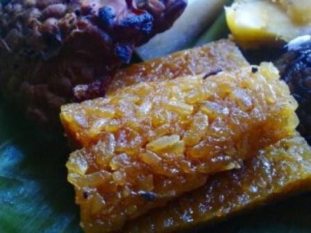 Jaja Wajik Khas Bali, 1. Blayag Raja, 2. Lontong Jukut Serapah, 3. Nasi Tepeng Khas Bali, 4. Serombotan Khas Bali, 5. Rujak Kuah Pindang Khas Bali, 6. Sate Lilit Khas Bali, 7. Ayam/Bebek Betutu Khas Bali, 8. Bagiak Khas Bali, 9. Kacang Asin Khas Bali, 10. Lawar Kuwir Khas Bali, 11. Nasi Campur Ayam Bali, 12. Nasi Jinggo Khas Bali, 13. Tum Ayam Khas Bali, 14. Jaja Wajik Khas Bali, 15. Jaja Bendu Khas Bali, 16. Rujak Bulung Khas Bali, 17. Tipat Cantok Khas Bali, 18. Godoh Gedang Khas Bali, 19. Bubur Injin Khas Bali, 20. Bubur Mengguh Khas Bali, 21. Komoh Khas Bali, 22. Jukut Ares Khas Bali, 23. Nasi Sela (Ubi) Khas Bali, 24. Be Pasih Mesambel Matah, 25. Berengkes, 26. Gerang Sambel Bawang, 27. Sambel Bongkot, 28. Garangasem, 29. Jejeruk, 30. Jukut Serombotan, 31. Jukut Urab, 32. Nasi Bubuh, 33. Nasi Yasa, 34. Penyon, 35. Pesan Clengis, 36. Sate Kakul, 37. Sate Kablet, 38. Sate Plecing, 39. Telur Bumbu Bali