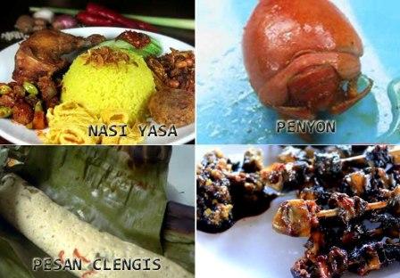 Makanan Khas Bali yang Wajib Anda Cobain, 1. Blayag Raja, 2. Lontong Jukut Serapah, 3. Nasi Tepeng Khas Bali, 4. Serombotan Khas Bali, 5. Rujak Kuah Pindang Khas Bali, 6. Sate Lilit Khas Bali, 7. Ayam/Bebek Betutu Khas Bali, 8. Bagiak Khas Bali, 9. Kacang Asin Khas Bali, 10. Lawar Kuwir Khas Bali, 11. Nasi Campur Ayam Bali, 12. Nasi Jinggo Khas Bali, 13. Tum Ayam Khas Bali, 14. Jaja Wajik Khas Bali, 15. Jaja Bendu Khas Bali, 16. Rujak Bulung Khas Bali, 17. Tipat Cantok Khas Bali, 18. Godoh Gedang Khas Bali, 19. Bubur Injin Khas Bali, 20. Bubur Mengguh Khas Bali, 21. Komoh Khas Bali, 22. Jukut Ares Khas Bali, 23. Nasi Sela (Ubi) Khas Bali, 24. Be Pasih Mesambel Matah, 25. Berengkes, 26. Gerang Sambel Bawang, 27. Sambel Bongkot, 28. Garangasem, 29. Jejeruk, 30. Jukut Serombotan, 31. Jukut Urab, 32. Nasi Bubuh, 33. Nasi Yasa, 34. Penyon, 35. Pesan Clengis, 36. Sate Kakul, 37. Sate Kablet, 38. Sate Plecing, 39. Telur Bumbu Bali