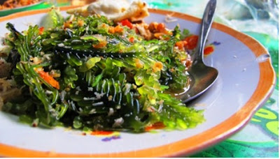 Rujak Bulung Khas Bali, 1. Blayag Raja, 2. Lontong Jukut Serapah, 3. Nasi Tepeng Khas Bali, 4. Serombotan Khas Bali, 5. Rujak Kuah Pindang Khas Bali, 6. Sate Lilit Khas Bali, 7. Ayam/Bebek Betutu Khas Bali, 8. Bagiak Khas Bali, 9. Kacang Asin Khas Bali, 10. Lawar Kuwir Khas Bali, 11. Nasi Campur Ayam Bali, 12. Nasi Jinggo Khas Bali, 13. Tum Ayam Khas Bali, 14. Jaja Wajik Khas Bali, 15. Jaja Bendu Khas Bali, 16. Rujak Bulung Khas Bali, 17. Tipat Cantok Khas Bali, 18. Godoh Gedang Khas Bali, 19. Bubur Injin Khas Bali, 20. Bubur Mengguh Khas Bali, 21. Komoh Khas Bali, 22. Jukut Ares Khas Bali, 23. Nasi Sela (Ubi) Khas Bali, 24. Be Pasih Mesambel Matah, 25. Berengkes, 26. Gerang Sambel Bawang, 27. Sambel Bongkot, 28. Garangasem, 29. Jejeruk, 30. Jukut Serombotan, 31. Jukut Urab, 32. Nasi Bubuh, 33. Nasi Yasa, 34. Penyon, 35. Pesan Clengis, 36. Sate Kakul, 37. Sate Kablet, 38. Sate Plecing, 39. Telur Bumbu Bali