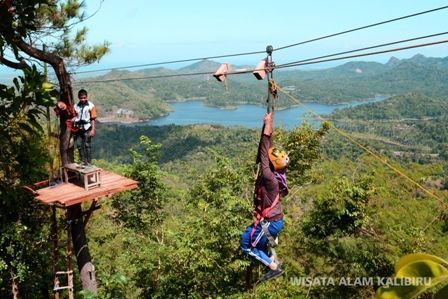 Olahraga flying fox, Desa dan Hutan Wisata Kalibiru Jogja, Lokasi Objek Wisata Alam Kalibiru Jogja, Rute Menuju Wisata Alam Kalibiru Jogja, Harga Tiket Masuk Kalibiru Jogja, Fasilitas Objek Wisata Alam Kalibiru Jogja, Kuliner Lezat di Objek Wisata Kalibiru Jogja, Foto Aktivitas Seru di Kalibiru Jogja, Akomodasi di Sekitar Kalibiru Jogja, Hubungi Pengelola