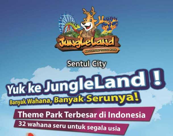 Wahana Permainan di jungleland sentul bogor - harga tiket masuk jungleland, Harga Tiket Masuk Jungleland, Harga Tiket Parkir Jungle Land, Wahana di Jungleland, Promo Harga Tiket Masuk Jungleland Terbaru, Promo Pelajar Mahasiswa Jungle Land April – Juni , Ulang Tahun Gratis Ke Jungle Land
