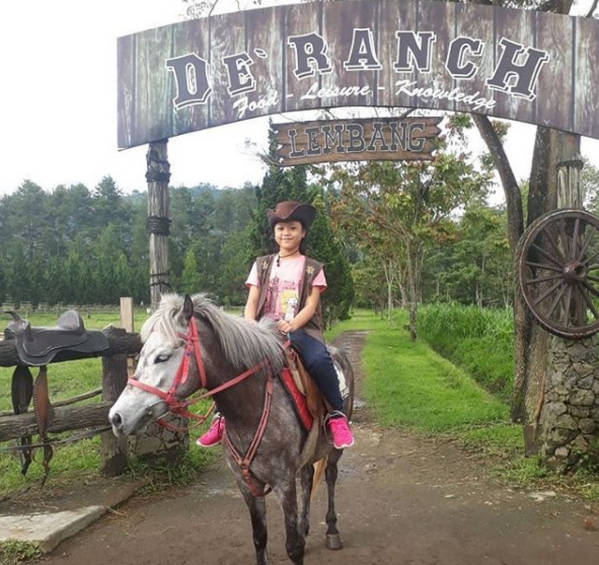 Berkuda via instagram.com @kinaya_zarine, Review De Ranch Lembang, Harga Tiket Masuk De Ranch Lembang, Jam Operasional De Ranch Lembang, Sekilas Wahana Permainan , Kegiatan Wisata De Ranch Lembang, Fasilias De Ranch Lembang, Hotel dii Sekitar De Ranch Lembang