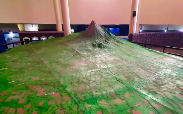 Museum volkanologi. Foto Google Maps @Habib Subrata, Informasi Umum, Lokasi Ketep Pass Magelang , Fasilitas Objek Wisata Ketep Pass , Harga Tiket Masuk Objek Wisata Ketep Pass Magelang, Aktivitas Seru di Ketep Pass Magelang