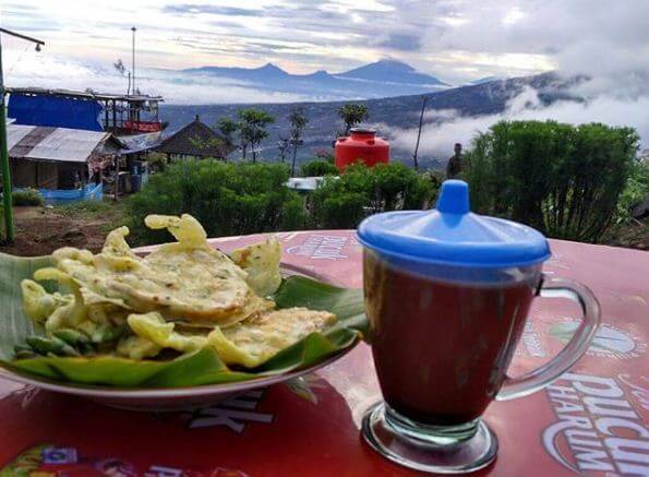 kuliner-posong, Fasilitas Objek Wisata Alam Posong Temanggung, Harga Tiket Masuk ke Wisata Alam Posong Temanggung, Lokasi Wisata Alam Posong Temanggung , Rute Menuju Wisata Alam Posong Temanggung 