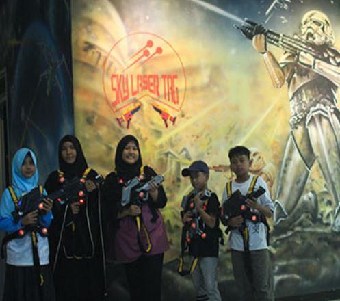 Laser Game Indonesia via Ogahrugi, 1. The Playground, 2. Cibubur Garden Diary, 3. Taman Impian Jaya Ancol, 4. Dunia Fantasi, 5. Kidzania, 5. Sky Rink, 7. Pinisi Edutainment Park, 8. Planetarium, 9. Museum Bank Indonesia, 10. Museum Layang Layang, 11. Giggle Fun Factory, 12. Taman Mini Indonesia Indah, 13. Taman Lalu Lintas Saka Bhayangkara, 14. Kebun Binatang Ragunan, 15. Sea World Ancol, 16. Museum Wayang, 17. Playparq Bintaro, 18. Kidspace, 19. Museum Fatahillah, 20. Atmosfear, 21. Miniapolis, 22. Bricks 4 Kidz , 23. Playtime Bintaro, 24. Skyworld Taman Mini Indonesia Indah, 25. Jakarta Aquarium, 26. Bounce Street Asia – Trampoline Park, 27. Laser Game Indonesia, 28. Kitchen Magic, 29. Little Boss Play &amp; Eat, 30. Faunaland, 31. Houbii Urban Adventure Park, 32. Scientia Square Park, 33. Timezone, 34. Funworld, 35. Museum MACAN, 36. TeamLab Future Park, 37. Fanpekka, 38. Kidzoona, 39. PlayScape