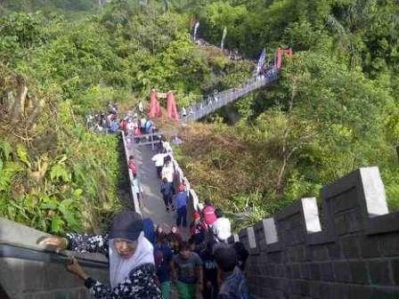 Objek Wisata Janjang Saribu koto Gadang Bukittinggi