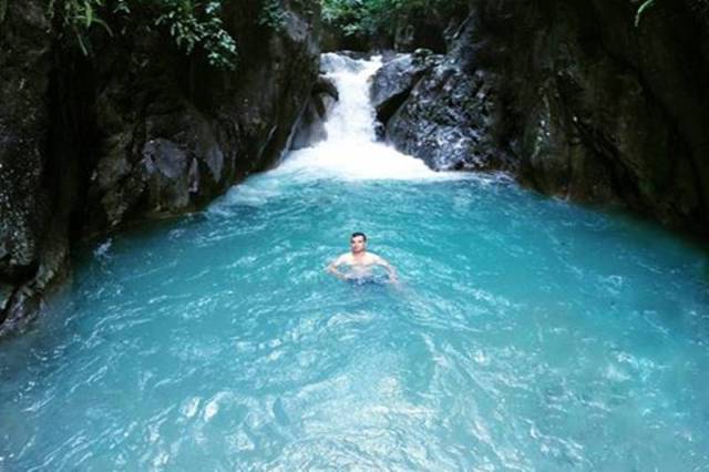Objek Wisata Curug Leuwi Hejo Bogor