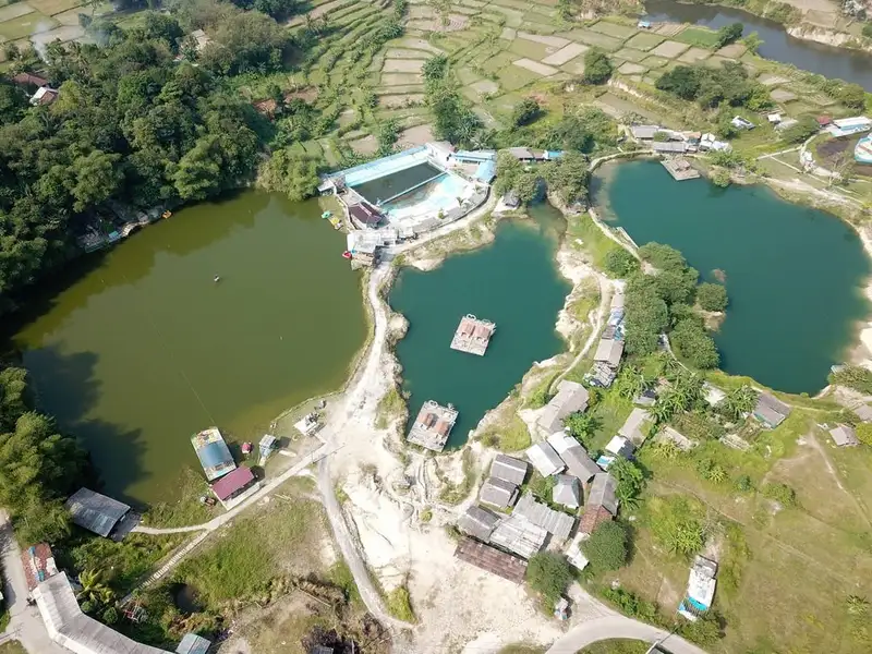 Tiga Telaga Air Cisoka instagram.com @lestariuwie, Informasi Umum, Keunikan Telaga Biru Cisoka, Fasilitas di Telaga Biru Cisoka, Aktivitas Seru Telaga Biru Cigaru