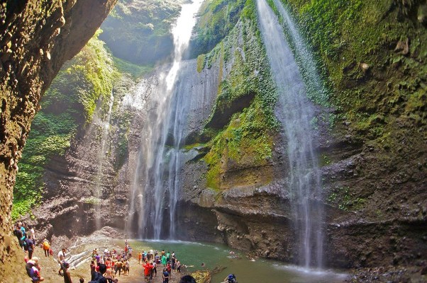 Wisata Alam Air Terjun Madakaripura, 1. Gunung Bromo, 2. Pantai Pasir Putih, 3. Telaga Sarangan, 4. Ranu Kumbolo Gunung Semeru, 5. Pulau Sempu, 6. Pantai Plengkung, 7. Pantai Bandealit, 8. Pantai Sendang Biru, 9. Pulau Merah, 10. Pantai Balekambang, 11. Kawah Ijen Banyuwangi , 12. Jawa Timur Park (Jatim Park) 1, 13. House of Sampoerna, 14. Wisata Bahari Lamongan , 15. Pantai Papuma Jember, 16. Gunung Kelud Kediri, 17. Maharani Zoo & Goa, 18. Pemandian Air Panas Cangar Jawa Timur, 19. Arung Jeram Songa Probolinggo, 20. Air Terjun Madakaripura Probolinggo, 21. Air Terjun Coban Rondo, 22. Puncak B-29, 23. Simpang Lima Gumul – KEDIRI, 24. Gumul Paradise Island Kediri, 25. Taman Langit Gunung Banyak, 26. Jatim Park 2 Malang, 27. Taman Rekreasi Selecta, 28. Wisata Bukit Jaddhih, 29. Air Terjun Dlundung, 30. Predator Fun Park Batu, 31. Eco Green Park, 32. Taman Bungkul, 33. Pantai Batu Bengkung, 34. Air Terjun Putuk Truno, 35. The Grand Taman Safari Prigen Jawa Timur, 36. Pantai Kelapa Tuban, 37. Air Terjun Sedudo