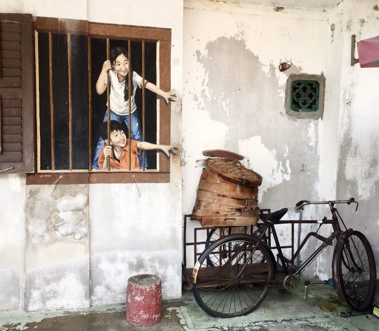 Penang Street Art via Keepcalmandjastravel.wordpresscom