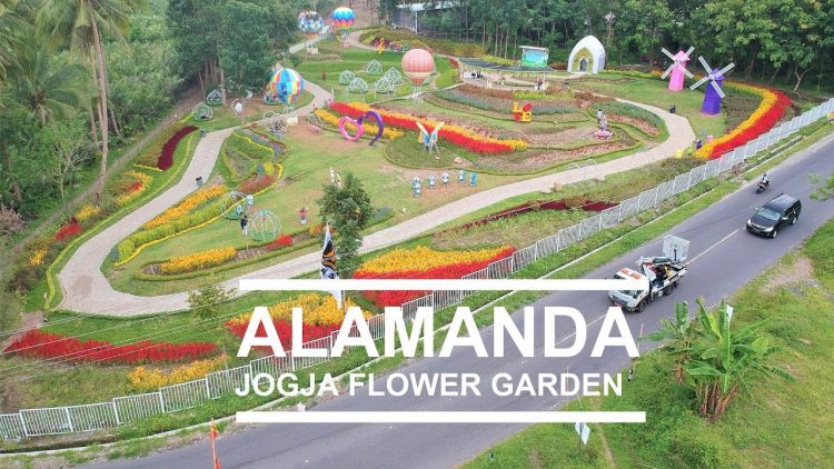 Alamanda Jogja Flowers Garden via Youtube Lintaryogi, 1. Candi Prambanan, 2. Candi Ratu Boko, 3. Candi Kalasan, 4. Candi Ijo, 5. Candi Sari, 6. Desa Wisata Kaliurang, 7. Sendratari Ramayana, 8. Objek Wisata Monumen Jogja Kembali (Monjali), 9. Museum Affandi, 10. Objek Wisata Kali Kuning, 11. Museum Gunung Merapi, 12. Museum Ullen Sentalu, 13. Kinahrejo, 14. Goa Jepang, 15. Blue Lagoon Jogja, 16. Jogja Bay Waterpark, 17. Kampung Teletubbies, 18. Batu Alien Cangkringan, 19. Stonehenge Cangkringan, 20. Bukit Klangon Merapi, 21. Tebing Breksi, 22. Trans Studio Mini Jogja, 23. Tlogo Putri Kaliurang, 24. Lava Tour Merapi, 25. Lava Bantal, 26. Omah Salak Sleman, 27. Upside Down World, 28. Taman Pelangi, 29. Green Kayen, 30. Sindu Kusuma Edupark, 31. Tlogo Muncar Kaliurang, 32. Candi Banyunibo, 33. Candi Sambisari, 34. The World Landmarks Merapi Park, 35. Spot Riyadi, 36. Kids Fun Park, 37. Taman Gardu Pandang Kaliurang, 38. Agrowisata Bhumi Merapi, 39. Candi Abang, 40. Museum Mini Sisa Hartaku, 41. Candi Barong, 42. Candi Kimpulan, 43. The Lost World Castle, 44. Bunker Kaliadem Merapi, 45. Embung Tambakboyo, 46. Obelix Hills, 47. Grojogan Watu Purbo, 48. Plunyon Kalikuning, 49. Bukit Turgo, 50. Teras Merapi, 51. Omah Petroek, 52. Sabo Bronggang, 53. Watu Tapak, 54. Studio Alam Gamplong, 55. Kampung Flory, 56. Ledok Sambi, 57. Puri Mataram, 58. Jogja Exotarium, 59. Taman Lampion Kaliurang, 60. Desa Wisata Gabugan, 61. Agrowisata Salak Pondoh Bangunkerto, 62. Desa Wisata Pentingsari, 63. Desa Wisata Kembang Arum, 64. Desa Wisata Kelor, 65. Desa Wisata Pulesari, 66. Kampung Mina Padi Samberembe, 67. Alamanda Jogja Flowers Garden