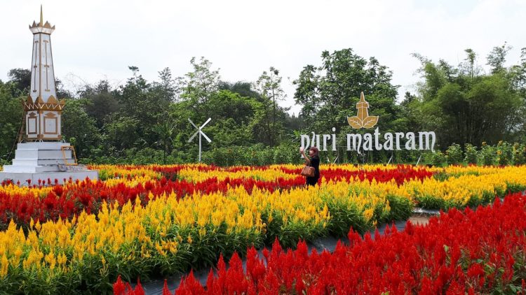 Puri Mataram via Google Maps N. Amin Isckandar, 1. Candi Prambanan, 2. Candi Ratu Boko, 3. Candi Kalasan, 4. Candi Ijo, 5. Candi Sari, 6. Desa Wisata Kaliurang, 7. Sendratari Ramayana, 8. Objek Wisata Monumen Jogja Kembali (Monjali), 9. Museum Affandi, 10. Objek Wisata Kali Kuning, 11. Museum Gunung Merapi, 12. Museum Ullen Sentalu, 13. Kinahrejo, 14. Goa Jepang, 15. Blue Lagoon Jogja, 16. Jogja Bay Waterpark, 17. Kampung Teletubbies, 18. Batu Alien Cangkringan, 19. Stonehenge Cangkringan, 20. Bukit Klangon Merapi, 21. Tebing Breksi, 22. Trans Studio Mini Jogja, 23. Tlogo Putri Kaliurang, 24. Lava Tour Merapi, 25. Lava Bantal, 26. Omah Salak Sleman, 27. Upside Down World, 28. Taman Pelangi, 29. Green Kayen, 30. Sindu Kusuma Edupark, 31. Tlogo Muncar Kaliurang, 32. Candi Banyunibo, 33. Candi Sambisari, 34. The World Landmarks Merapi Park, 35. Spot Riyadi, 36. Kids Fun Park, 37. Taman Gardu Pandang Kaliurang, 38. Agrowisata Bhumi Merapi, 39. Candi Abang, 40. Museum Mini Sisa Hartaku, 41. Candi Barong, 42. Candi Kimpulan, 43. The Lost World Castle, 44. Bunker Kaliadem Merapi, 45. Embung Tambakboyo, 46. Obelix Hills, 47. Grojogan Watu Purbo, 48. Plunyon Kalikuning, 49. Bukit Turgo, 50. Teras Merapi, 51. Omah Petroek, 52. Sabo Bronggang, 53. Watu Tapak, 54. Studio Alam Gamplong, 55. Kampung Flory, 56. Ledok Sambi, 57. Puri Mataram, 58. Jogja Exotarium, 59. Taman Lampion Kaliurang, 60. Desa Wisata Gabugan, 61. Agrowisata Salak Pondoh Bangunkerto, 62. Desa Wisata Pentingsari, 63. Desa Wisata Kembang Arum, 64. Desa Wisata Kelor, 65. Desa Wisata Pulesari, 66. Kampung Mina Padi Samberembe, 67. Alamanda Jogja Flowers Garden