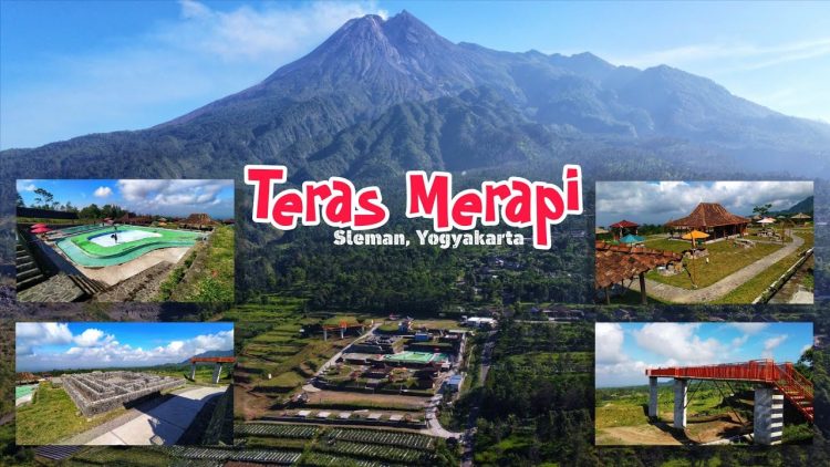 Teras Merapi via Youtube Yok Jejalan, 1. Candi Prambanan, 2. Candi Ratu Boko, 3. Candi Kalasan, 4. Candi Ijo, 5. Candi Sari, 6. Desa Wisata Kaliurang, 7. Sendratari Ramayana, 8. Objek Wisata Monumen Jogja Kembali (Monjali), 9. Museum Affandi, 10. Objek Wisata Kali Kuning, 11. Museum Gunung Merapi, 12. Museum Ullen Sentalu, 13. Kinahrejo, 14. Goa Jepang, 15. Blue Lagoon Jogja, 16. Jogja Bay Waterpark, 17. Kampung Teletubbies, 18. Batu Alien Cangkringan, 19. Stonehenge Cangkringan, 20. Bukit Klangon Merapi, 21. Tebing Breksi, 22. Trans Studio Mini Jogja, 23. Tlogo Putri Kaliurang, 24. Lava Tour Merapi, 25. Lava Bantal, 26. Omah Salak Sleman, 27. Upside Down World, 28. Taman Pelangi, 29. Green Kayen, 30. Sindu Kusuma Edupark, 31. Tlogo Muncar Kaliurang, 32. Candi Banyunibo, 33. Candi Sambisari, 34. The World Landmarks Merapi Park, 35. Spot Riyadi, 36. Kids Fun Park, 37. Taman Gardu Pandang Kaliurang, 38. Agrowisata Bhumi Merapi, 39. Candi Abang, 40. Museum Mini Sisa Hartaku, 41. Candi Barong, 42. Candi Kimpulan, 43. The Lost World Castle, 44. Bunker Kaliadem Merapi, 45. Embung Tambakboyo, 46. Obelix Hills, 47. Grojogan Watu Purbo, 48. Plunyon Kalikuning, 49. Bukit Turgo, 50. Teras Merapi, 51. Omah Petroek, 52. Sabo Bronggang, 53. Watu Tapak, 54. Studio Alam Gamplong, 55. Kampung Flory, 56. Ledok Sambi, 57. Puri Mataram, 58. Jogja Exotarium, 59. Taman Lampion Kaliurang, 60. Desa Wisata Gabugan, 61. Agrowisata Salak Pondoh Bangunkerto, 62. Desa Wisata Pentingsari, 63. Desa Wisata Kembang Arum, 64. Desa Wisata Kelor, 65. Desa Wisata Pulesari, 66. Kampung Mina Padi Samberembe, 67. Alamanda Jogja Flowers Garden