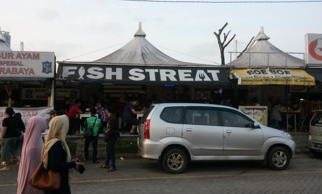 Fish Streat via Adityamuliawan, Sejarah Berdirinya Taman Jajan Bintaro , Lokasi dan Cara Menuju Taman Jajan, Jam Buka Taman Jajan CBD Bintaro, Fasilitas di Taman Jajan CBD Bintaro, Kuliner di Taman Jajan Bintaro