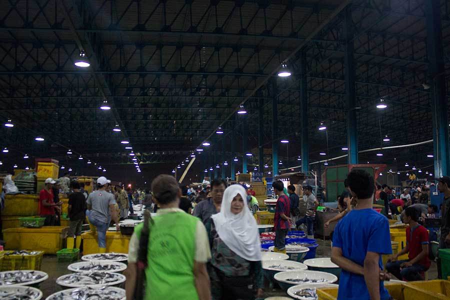 Sentra Perikanan Muara Angke via Detik, 1. Taman Impian Jaya Ancol, 2. Suaka Margasatwa Muara Angke, 3. Museum Bahari, 4. Sea World Ancol, 5. Dunia Fantasi atau Dufan, 6. Taman Wisata Alam (TWA) Angke Kapuk, 7. Ocean Dream Samudra Ancol, 8. Allianz Eco Park, 9. Amped Trampoline Park, 10. Taman Jogging 1 Kelapa Gading, 11. Taman Waduk Pluit, 12. Taman Hutan Kota Penjaringan, 13. Rumah Si Pitung, 14. Marunde Beach, 15. Atlantis Water Adventure, 16. Alive Museum Ancol, 17. Pantai beach pool ancol, 18. Taman Ismail Marzuki (TIM), 19. Danau Sunter, 20. Kawasan Ekowisata Mangrove PIK, 21. Faunaland Ancol, 22. Pasar Seni, 23. Taman Walang Baru, 24. Jakarta Bird Land, 25. Ecopark Club House, 26. Pantai Karnaval Ancol, 27. San Antonio Beach PIK 2, 28. Danau Cincin, 29. Taman Bintaro, 30. Taman Rawa Badak Utara, 31. Taman Segitiga – Gorontalo, 32. Bounce Street Asia, 34. Bahtera Jaya Ancol, 35. Kawasan Pelabuhan Sunda Kelapa, 36. Kampung Tugu, 37. Sentra Perikanan Muara Angke, 38. Kampung Marunda, 39. Kampung Luar Batang