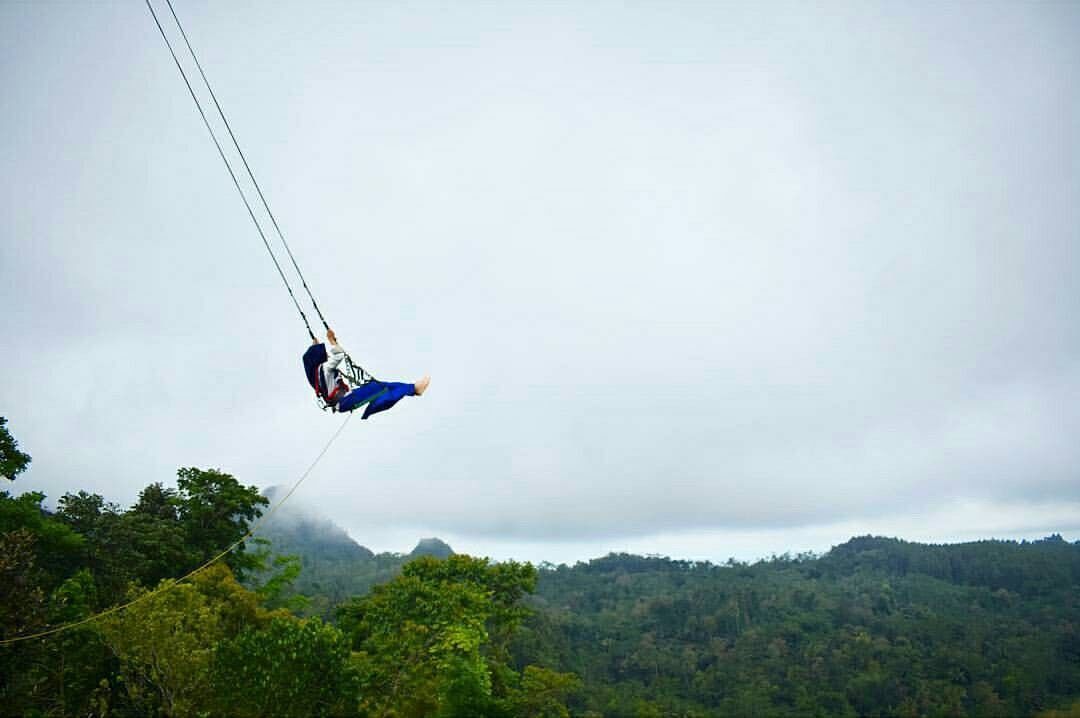 Ayunan Langit Watu Jaran via @panoramakulonprogo, 1. Kalibiru, 2. Waduk Sermo, 3. Gunung Ijo, 4. Puncak Suroloyo, 5. Kebun Teh Nglinggo, 6. Puncak Gunung Lanang, 7. Waduk Mini Kleco, 8. Goa Kiskendo, 9. Kedung Pedut, 10. Air Terjun Sidoharjo, 11. Air Terjun Grojogan Sewu, 12. Pantai Glagah, 13. Pantai Trisik, 14. Pantai Congot, 15. Wildlife Rescue Center, 16. Puncak Widosari, 17. Arung Jeram Sungai Progo, 18. Air Terjun Kembangsoka, 19. Goa Sriti Kulon Progo, 20. Hutan Mangrove Pantai Congot, 21. Goa Kebon Krembangan, 22. Pantai Bugel, 23. Bendungan Ancol, 24. Bukit Isis Kulon Progo, 25. Taman Sungai Mudal, 26. Air Terjun Setawing, 27. Pantai Pasir Kadilangu, 28. Embung Banjaroya, 29. Puncak Dipowono Kulon Progo, 30. Wisata Hutan Mangrove Jembatan Api-api, 31. Hutan Pinus Girimulyo, 32. Bendung Kayangan, 33. Kebun Bunga Krisan Gerbosari, 34. Rafting Kalibawang, 35. Bukit Cendana, 36. Air Terjun Kedung Ingas, 37. Kedung Bendo, 38. Pule Payung, 39. Bukit Jangkang, 40. Tebing Gunung Gajah, 42. Puncak Kuda Sembrani, 43. Ayunan Langit Watu Jaran, 44. Curug Siluwok, 45. Gunung Kukusan