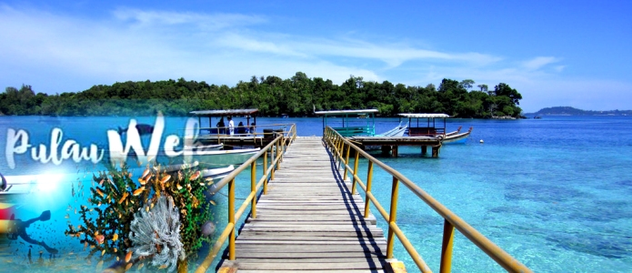 Pulau Weh via Serempak, 1. Pantai Ujung Kareung, 2. Pulau Weh, 3. Pantai Anoi Itam, 4. Pantai Sumur Tiga, 5. Pulau Rubiah, 6. Pantai Iboih, 7. Danau Aneuk Laot, 8. Air Terjun Pria Laot, 9. Gunung Jaboi, 10. Pantai Tapak Gajah, 11. Pantai Gapang, 12. Pantai Kasih, 13. Sabang Hill, 14. Gua Sarang, 15. Tugu Nol Kilometer, 16. Benteng Bunker Jepang, 17. Pemandian Air Panas Keuneukai, 18. Sirui Hidrothermal, 19. Pulau Klah, 20. Tugu I Love Sabang, 21. Pantai Teupin Layeu, 22. Pantai Pasir Putih, 23. Pantai Paneuh, 24. Pantai Jaboi, 25. Pantai Arun, 26. Pantai Batee Dua, 27. Pantai Mata Ie sabang, 28. Pantai Keramat Pandan, 29. Pulau Seulako, 30. Mercusuar Balohan, 31. Mercusuar Ie Meulee, 32. Mercusuar Ujong Asam