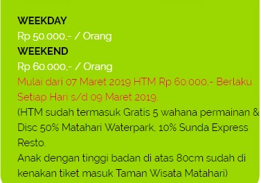 Harga Tiket Masuk Taman Matahari, Sejarah Didirikannya Taman Matahari Bogor, Alamat Taman Matahari Bogor, Rute dan Angkutan Menuju Taman Matahari, Harga Tiket Masuk Taman Matahari Bogor, Wahana Rekreasi di Dalam Taman Matahari Bogor, Fasilitas yang Ada di Taman Matahari Bogor