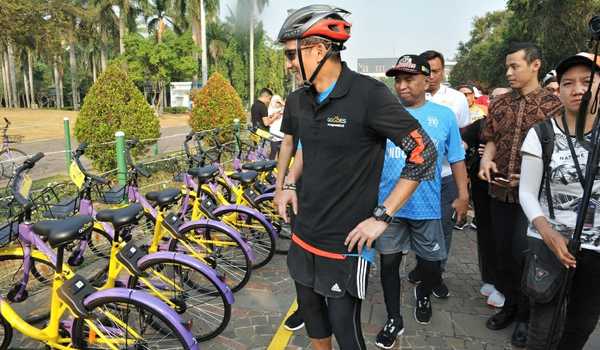 Menyewa Sepeda via Beritasatu