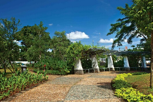 Taman Mataram, 1. Tebet Eco Park, 2. Taman Lapangan Banteng, 3. Taman Suropati, 4. Taman Menteng , 5. Hutan Kota Srengseng, 6. Taman Kalijodo , 7. Taman Tabebuya , 8. Taman Cattleya , 9. Taman Hutan Kota Penjaringan, 10. Taman Spathodea , 11. Taman Situ Lembang , 12. Taman Ayodia – Barito , 13. Taman Tangkuban Perahu, 14. Taman Langsat , 15. Taman Prasasti, 16. Taman Waduk Pluit , 17. Taman Tribeca , 18. Taman Mataram , 19. Taman Ria Rio , 20. Taman Puring, 21. Taman Cornel Simanjuntak, 22. Taman Dadap Merah, 23. Taman Kelapa