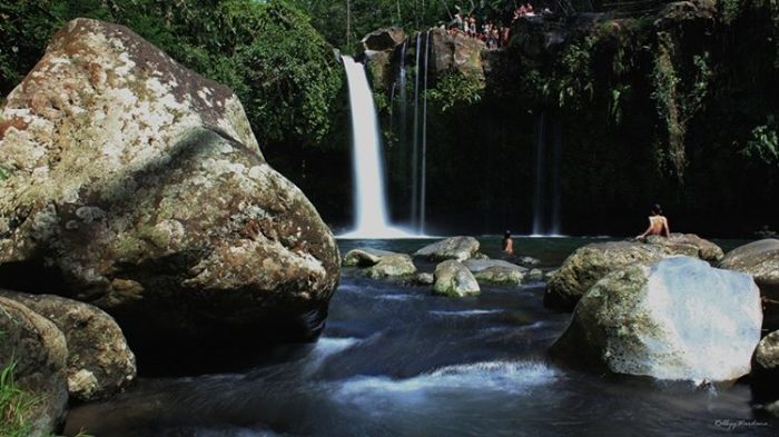 Curug Tempuran via IG @robbywardana, 1. Owabong Water Park, 2. Taman Wisata Pendidikan Purbasari Pancuran Mas, 3. Taman Bunga Kutabawa, 4. Wisata Alam Kampung Kurcaci, 5. Agrowisata Lembah Asri Serang, 6. Jembatan Cinta Purbalingga, 7. Sanggaluri Park Purbalingga, 8. Golaga – Goalawa Purbalingga, 9. Desa Wisata Panusupan, 10. Bukit Mertelu, 11. Alun – Alun Purbalingga, 12. Pemandian Situ Tirta Marta Desa Wisata Karangcegak, 13. Puncak Sendaren, 14. Desa Wisata Serang, 15. Jembatan Pelangi Rembang, 16. Purbasari Pancuran Mas, 17. Curug Sumba, 18. Wisata Agrobisnis Serang, 19. Bukit Cilik – Igir Wringin, 20. Wisata Buah Botania Garden (Bogar), 21. Puncak Sibarat, 22. Curug Nini, 23. Curug Silintang, 24. Bukit Njelir, 25. Taman Cinta Talagening Bobotsari, 26. Curug Duwur (Bumisari), 27. Curug Tempuran, 28. Desa Wisata Gunung Wuled, 29. Museum Uang Purbalingga, 30. River World Purbalingga, 31. Ardi Lawet Petilasan Syeh Jambu Karang, 32. Bukit Kelir, 33. Watu Geong, 34. Curug Ciputut, 35. Curug Tuntung Laut, 36. Museum Jenderal Soedirman, 37. Kolam Renang Walik Purbalingga, 38. Sungai Watu Mujur, 39. Arung Jeram Sungai Klawing, 40. Usman Janatin City Park, 41. Puncak Telkom Pratin, 42. Puncak Batur Purbalingga, 44. Wisata Pring Wulung, 45. River Tubing Klawing, 46. Lampion Tengah Sawah, 47. Bendungan Slinga, 48. Highland Serang, 49. Desa Wisata Sikopyah
