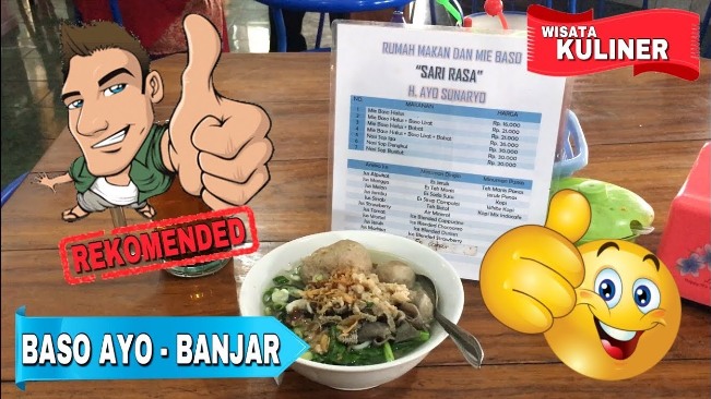 Bakso Sari Rasa H. Ayo Sunaryo via Youtube