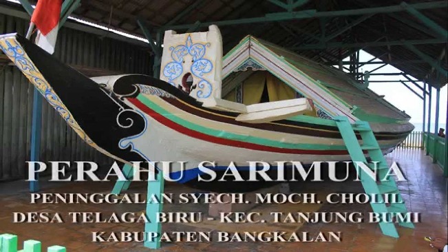 Perahu Sarimuna Syaichona Moh. Cholil via Pulaumadura