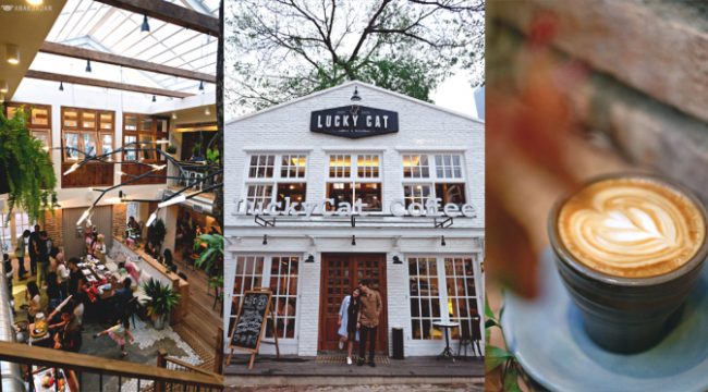 Lucky Cat and Coffee via Anakjajan, 1. Bakoel Koffie Cikini, 2. Lucky Cat Coffee & Kitchen, 3. Anomali Coffee – Senopati, 4. Walking Drums, 5. Monolog Coffee Company Plaza Senayan, 6. Giyanti Coffee Roastery, 7. First Crack Coffee, 8. Saudagar Kopi Sabang, 9. 1/15 Coffee, 10. Journey Coffee, 11. Dua Coffee Shop, 12. Six Ounces Coffee, 13. Yan Kedai Kopi, 14. Tanatap Coffee Ampera, 15. Kopi Kalyan, 16. ST ALi Jakarta, 17. Djournal Coffee, 18. Gordi HQ, 19. Shoot Me In The Head Coffee Bar and Roastery, 20. Goffee Jakarta, 21. Upstairs Coffee Signature, 22. Crematology, 23. Chief Coffee Jakarta, 24. Fillmore Coffee, 25. Nitro Coffee, 26. Kopi Manyar, 27. Pigeonhole Coffee, 28. Titik Temu Coffee, 29. Trafique Coffee, 30. Say Something Coffee, 31. 7 Speed Coffee, 32. OMBÉ KOFIE, 33. CLIQ Coffee & Kitchen (Jakarta Selatan), 34. Guten Morgen Coffee Lab, 35. Koultoura Coffee, 36. LIMA Chocolate, 37. Jakarta Coffee House (JCH), 38. Woodpecker Coffee