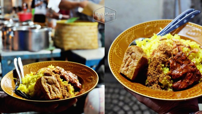 Nasi Kuning Pasir Koja via Dunia Kuliner Bandung, 1. Sudirman Street Day and Night Market, 2. Bakso Cuanki dan Batagor Serayu, 3. Paskal Food Market, 4. Waroeng Setiabudhi, 5. Cisangkuy Food Street, 6. Mie Kocok Mang Dadeng, 7. Cibadak Food Street, 8. Bubur Ayam Gibbas, 9. Zona Merah, 10. Sate Hadori, 11. Nasi Kalong, 12. Seafood Kiloan Bang Bopak, 13. Seafood Mas Gondrong, 14. AA Bistik, 15. Sate Anggrek 4A, 16. Warung Nasi C’Mar, 17. Nasi Kuning Pasir Koja, 18. Roti Bakar 234 Gang Kote, 19. Perkedel Bondon, 20. Lotek Macan Bandung, 21. Cireng Cipaganti Abah