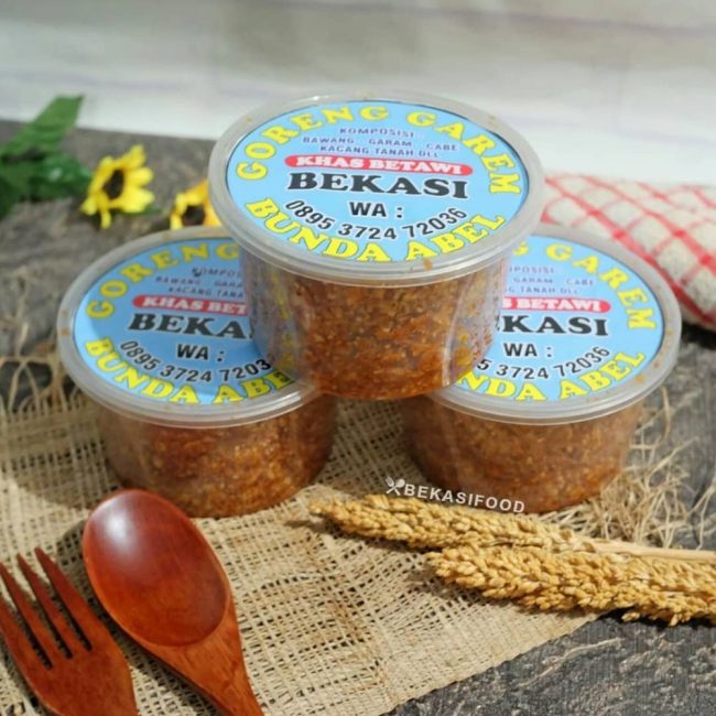 Goreng garem via IG @Bekasifood