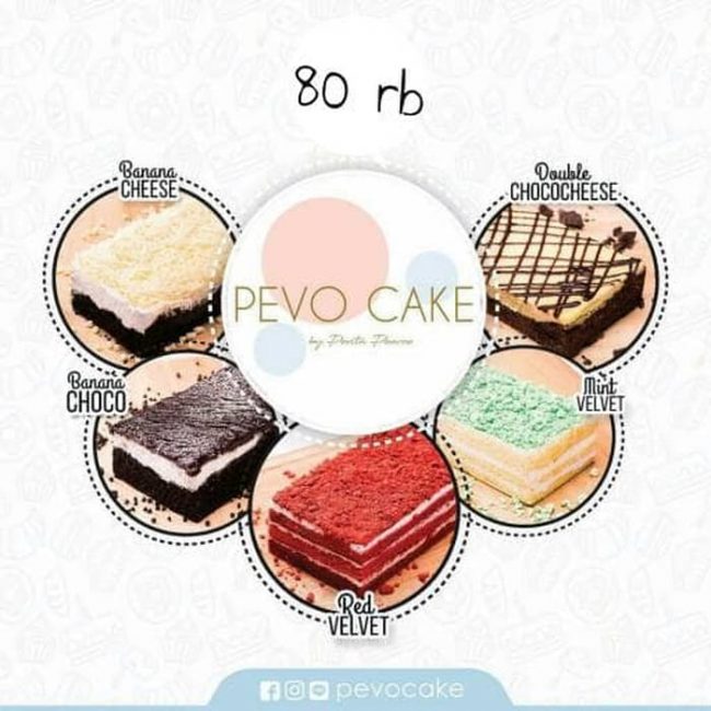 Pevo Cake, 1. Peuyeum Bandung, 2. Pisang Bollen Kartika Sari Bandung, 3. Primarasa : Picnic Roll, 4. Surabi Bandung, 5. Brownies Kukus Amanda Bandung, 6. Gepuk Nyonya Ong, 7. Brownies Prima Rasa, 8. Tahu Susu Bandung, 9. Keripik Maicih, 10. Bakso Goreng, 11. Rujak Cireng, 12. Seblak, 13. Cilok, 14. Oncom Raos, 15. Batagor Riri, 16. Kafetaria Pia 170, 17. Martabak Bandung, 18. Kopi Aroma, 19. Bandung Makuta, 20. Rujak Cireng, 21. Tempe Gila, 22. Kue Cubit, 23. Mochi Es Krim, 24. Wajit Cililin, 25. Yogurt Cisangkuy, 26. Es Cincau Kacang Merah, 27. Pevo Cake, 28. Bandung Kunafe, 29. Bandung Princess cake, 30. Bandung Kanaya, 31. Madinah cake, 32. Keripik Karuhun, 33. Bolu Bakar Tunggal, 34. Basreng Asin dan Pedas, 35. Es Goyobod, 36. Karedok, 37. Ulukuteuk Leunca, 38. Colenak, 39. Nasi Tutug Oncom, 40. Nasi Timbel, 41. Mie Kocok, 42. Bandros, 43. Cuanki, 44. Gehu Jeletot, 45. Keripik Moring