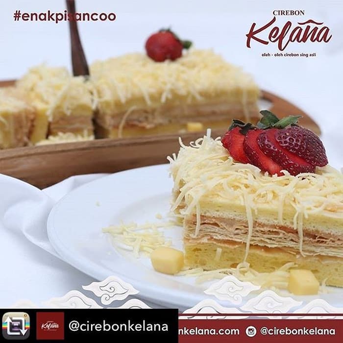 Cirebon Kelana, 1. Empal Gentong, 2. Nasi Jamblang, 3. Docang, 4. Mie Koclok, 5. Nasi Lengko, 6. Sate Kalong, 7. Teh Poci, 8. Kerupuk Melarat, 9. Tahu Gejrot, 10. Bubur Sop, 11. Empal Asem Amarta, 12. Serabi, 13. Terasi Cirebon, 14. Gado – gado Ayam, 15. Sirup Tjampolay, 16. Kerupuk Udang, 17. Tape ketan Daun Jambu, 18. Rengginang, 19. Ikan Asin, 20. Growolan, 21. Kerupuk Kulit (Kerupuk Lambak), 22. Ondal Andil, 23. Gadungan, 24. Rarawuan, 25. Gepu, 26. Apem, 27. Wajik Komplang, 28. Emping, 29. Kue Gapit, 30. Jeniper (jeruk nipis peras), 31. Gula Batu, 32. Tahu Petis, 33. Sambal Asem, 34. Cirebon Kelana, 35. Cirebon Sultana, 36. Aci Dikoko, 37. Toko Daud, 38. Kue Satu, 39. Atom Kocir Bakpia’e Wong Cirebon, 40. Jambal Roti, 41. Batik Cirebon, 42. Keripik Tempe Sagu