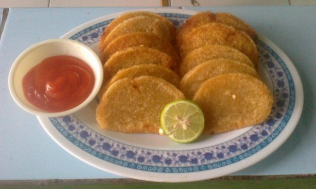 Kerupuk Bontot via Gojostech, 1. Opak Ketan Rawagede, 2. Gegeplak Karawang, 3. Kue Ali Khas Karawang, 4. Kawista Madu, 5. Serabi Hijau, 6. Ikan Gabus Bumbu Pucung, 7. Soto Gempol, 8. Tahu Bambu, 9. Kue Gonjing, 10. Soto Sadang, 11. Soto Tangkar, 12. Nasi Liwet, 13. Ayam Goreng Sajolna, 14. Pepes Jambal, 15. Kerupuk Bontot, 16. Dodong Hideung, 17. Rengginang Ketan, 18. Bolu Kijing, 19. Jojongkong, 20. Gandasturi, 21. Kue Semprong, 22. Es Walikota, 23. Brownies Duren, 24. Telur Asin Bakar Batik, 25. Kue Lapis Tape, 26. Tahu Bumbu, 27. Pepes Walahar Khas Karawang