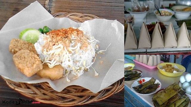 Nasi Kasreng via Kodesjabar, 1. Kopi Luwak Linggarjati, 2. Lepet Khas Kuningan, 3. Tahu Susu Tamiang Sari Kuningan, 4. Jeniper, 5. Batik Kuningan, 6. Jenisa, 7. Nasi Kasreng, 8. Kwecang Kuningan, 9. Golono, 10. Kue Satu Kuningan, 11. Peuyeum Ketan, 12. Hucap (tahu kecap Kuningan), 13. Keripik Gemblong atau Ketempling, 14. Tahu Lamping / Tahu Kopeci, 15. Keripik Gadung, 16. Papais Tradisional Khas kuningan, 17. Jawadah, 18. Opak Bakar, 19. Jasuke, 20. Rujak Kangkung
