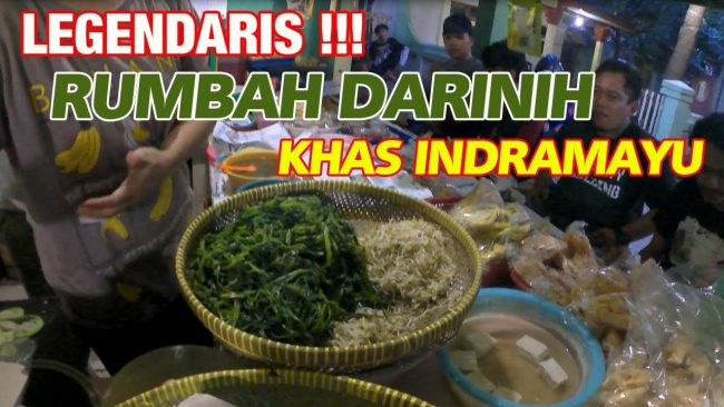 Rumbah via Youtube, 1. Buah Mangga, 2. Dodol Laragudig, 3. Sirup Mangga, 4. Keripik Buah Mangga, 5. Rumbah, 6. Burbacek, 8. Blengep Cotot, 9. Kerupuk Bonggol Pisang, 10. Geblog, 11. Karedok, 12. Pedesan Entok, 13. Dodol Pelem, 14. Wedang Sereh, 15. Cuwing, 16. Orog – orog, 17. Wajik, 18. Mie Ragit, 19. Bubur Gintir, 20. Cimplo, 21. Petis, 22. Lepet, 23. Dongkal, 24. Emping Melinjo, 25. Kerupuk Udang, 26. Terasi, 27. Kerupuk Kulit Ikan, 28. Keripik Tike, 29. Aneka Ikan Asin, 30. Ikan Asin Jambal Roti, 31. Dodol Gula Merah, 32. Dodol Lolos, 33. Serabi, 34. Glintir, 35. Ketan Tutu, 36. Jalabiya, 37. Kue Cikak, 38. Blencong, 39. Pindang Gombyang Manyung, 40. Kaos Kafka Indramayu, 41. Nagasari, 42. Nasi Lengko, 43. Blendung Jagung
