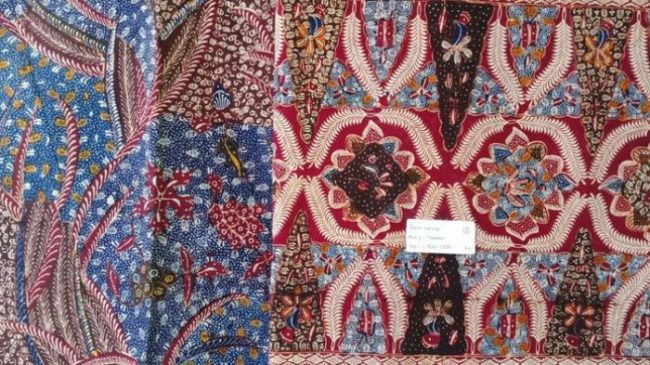 Batik Tradisional Batang via Kompas, 1. Corobikang Khas Batang, 2. Getuk Mawur, 3. Getuk Iris, 4. Batik Tradisional Batang, 5. Soto Kebo Khas Batang, 6. Lontong Lamprak, 7. Surabi KaliBeluk, 8. Soto Tauco khas Batang, 9. Nasi Megono Khas Batang, 10. Lodeh Cecek, 11. Sotong Ireng, 12. Sprei lukis Abbel, 13. Keripik Buah Qrezz-Qrezz