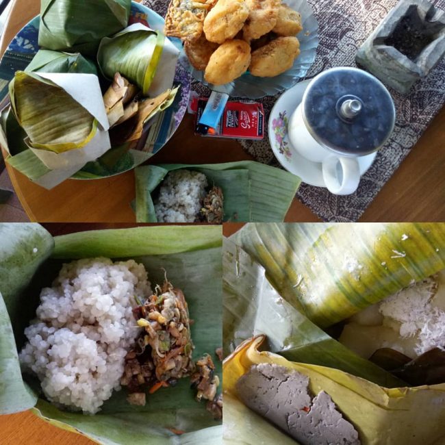 Kethek Khas Kebumen via IG @kakilangka, 1. Yutuk Goreng, 2. Kethek Khas Kebumen, 3. Golak Khas Kebumen, 4. Jipang Kacang, 5. Lanting Khas Kebumen, 6. Sate Ambal Khas Kebumen, 7. Emping Mendem, 8. Kue Satu Kacang Ijo, 9. Keripik Pisang, 10. Sagon Kelapa, 11. Jenang Sabun, 12. Souvenir Biji Jenitri, 13. Sale Pisang, 14. Gerabah dan Guci, 15. Pandan Batok, 16. Soto Ayam Petanahan, 17. Mendoan, 18. Soto Tamanwinangun, 19. Nasi Penggel Kebumen